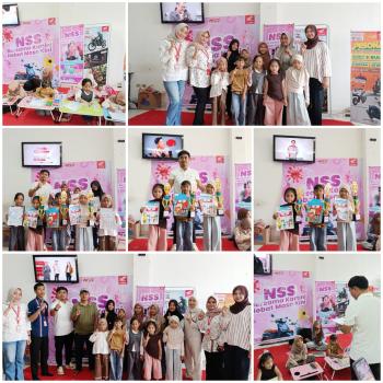 NSS Pringsewu Gelar Lomba Mewarnai Anak dalam Rangka Menyambut Hari Kartini